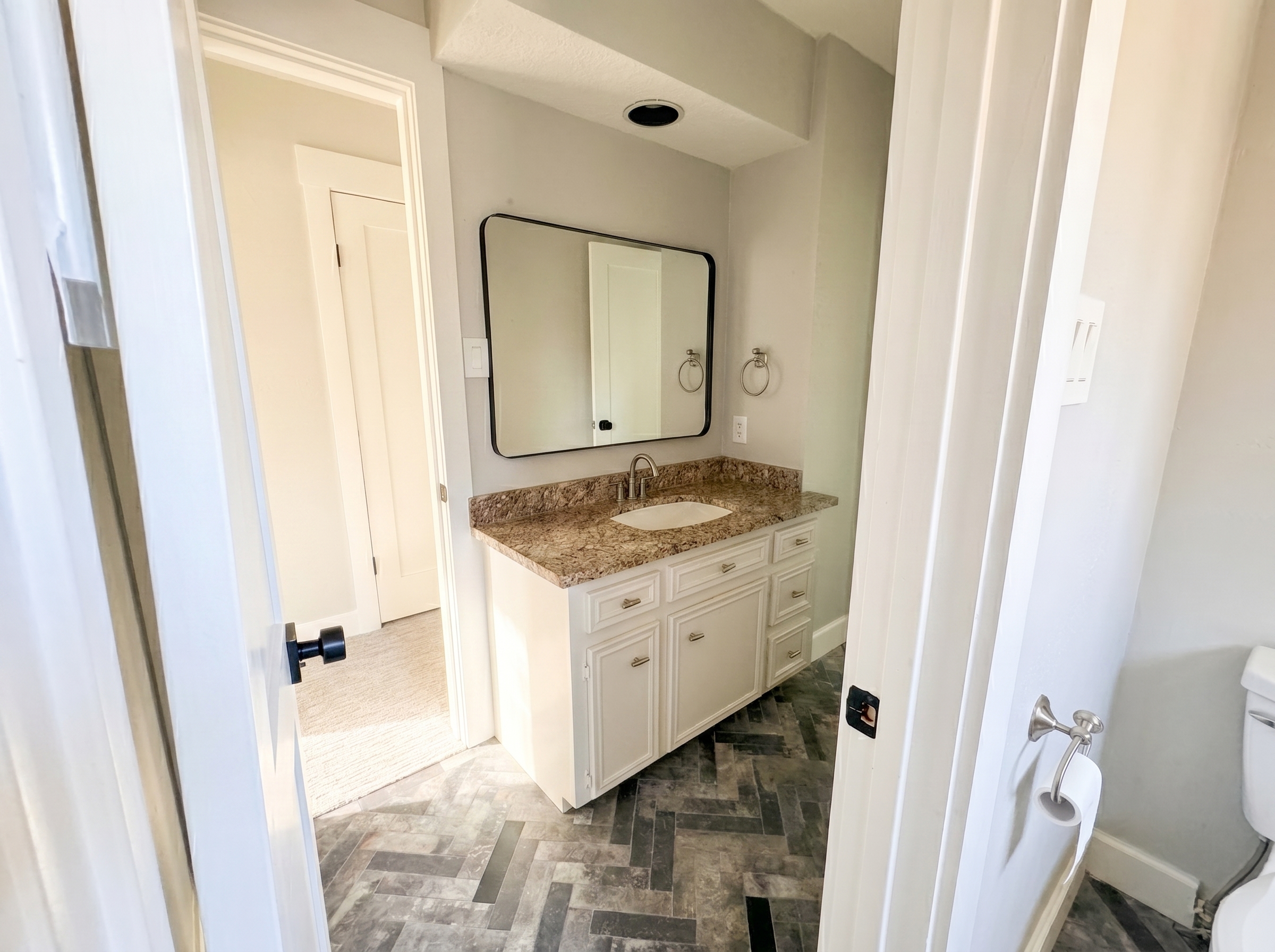 Upstairs Jack and Jill bathroom