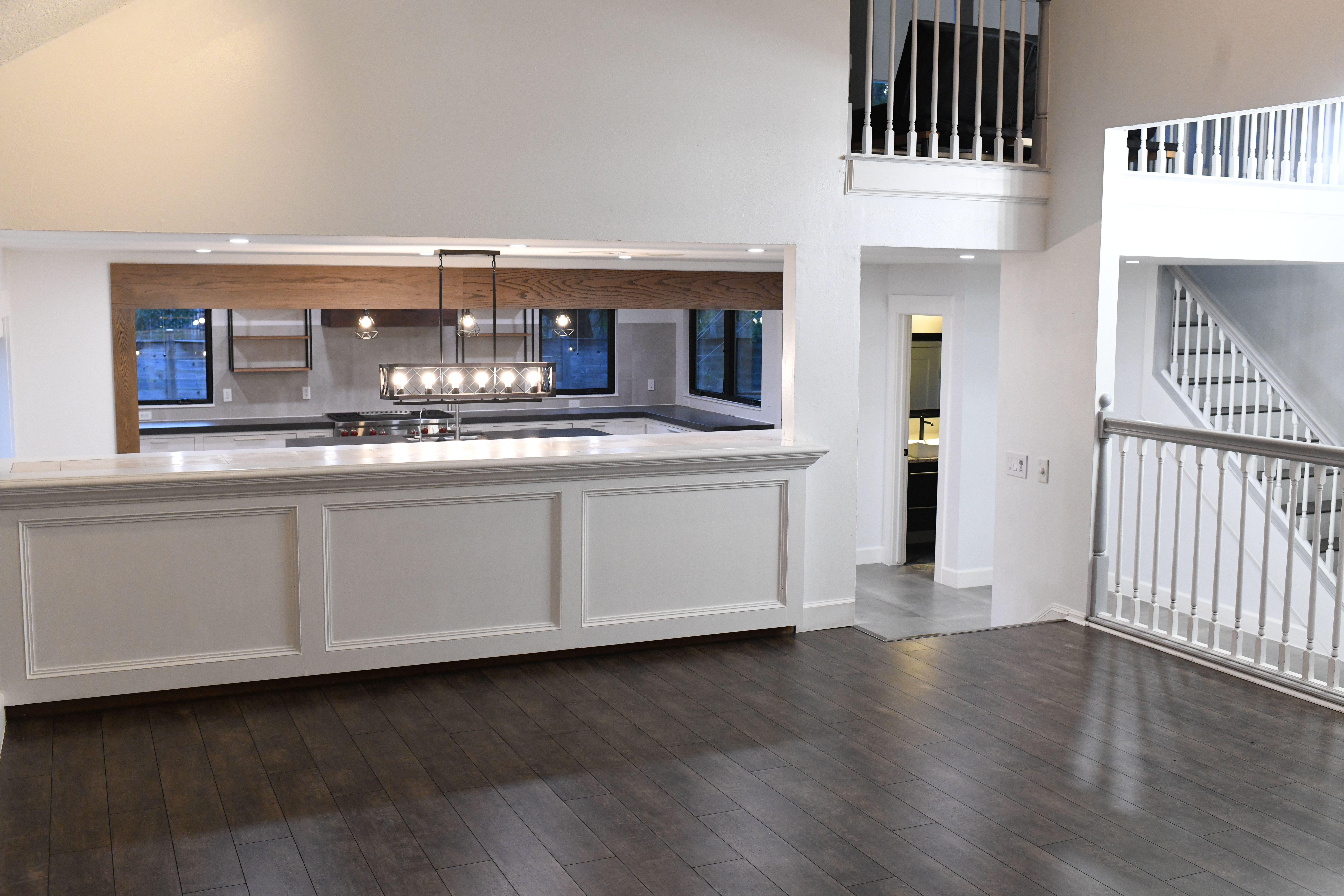 Elevated living area